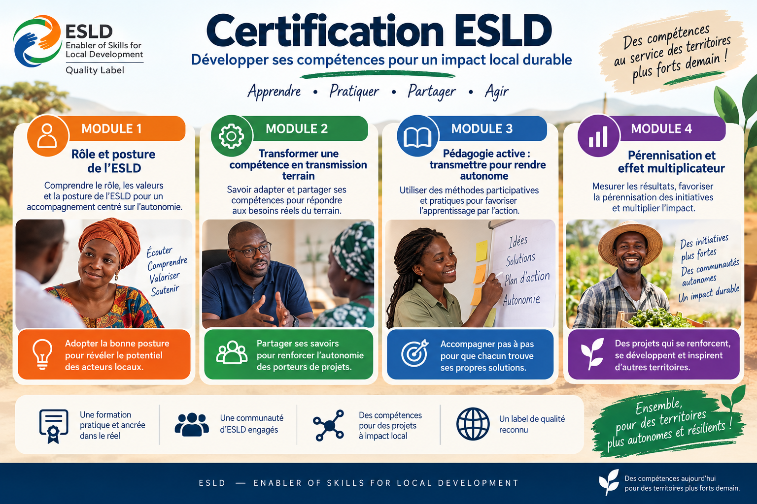 Certification ESLD — Niveau 1